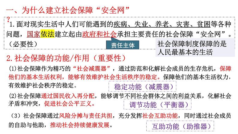 4.2我国的社会保障 课件-高中政治统编版必修二经济与社会03