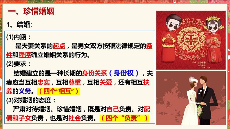 6.1 法律保护下的婚姻 课件_高中政治统编版选择性必修二法律与生活05