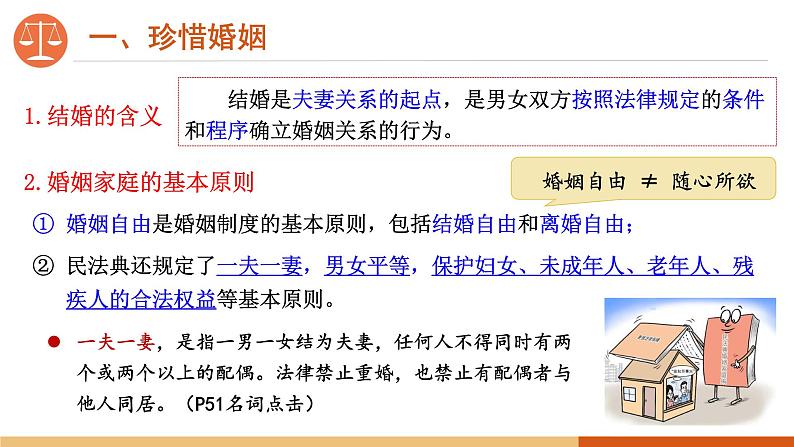 6.1 法律保护下的婚姻 课件-高中政治统编版选择性必修二法律与生活第4页