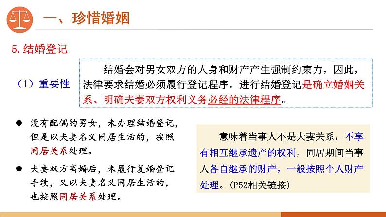 6.1 法律保护下的婚姻 课件-高中政治统编版选择性必修二法律与生活第7页