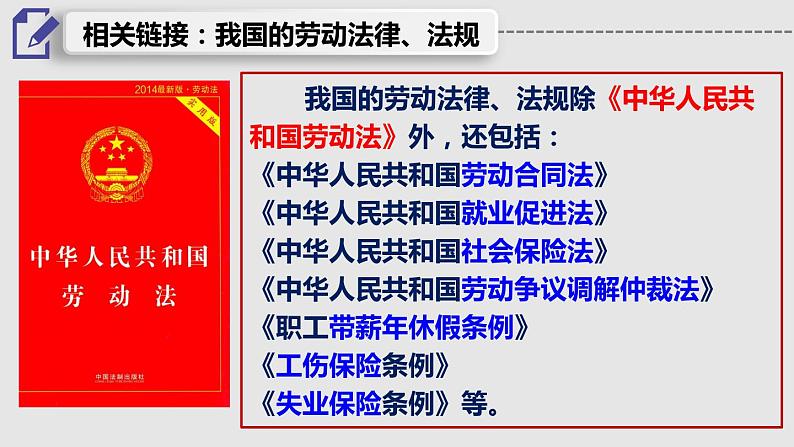 7.1 立足职场有法宝 课件-高中政治统编版选择性必修二法律与生活06