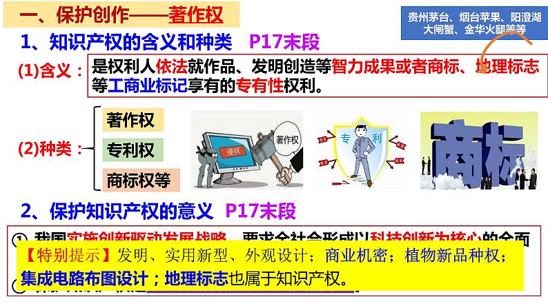 2.2 尊重知识产权 课件 高中政治统编版选择性必修二 法律与生活02