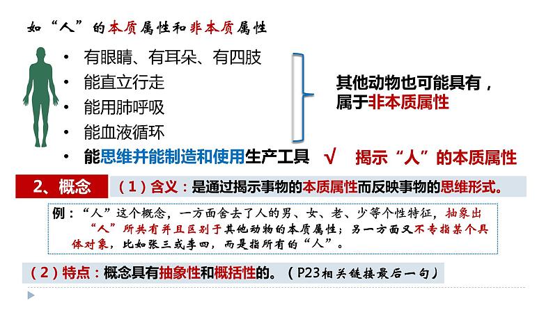 4.1概念的概述 课件-2022-2023学年高中政治统编版选择性必修三逻辑与思维 (1)第5页