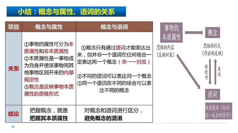 4.1概念的概述 课件-2022-2023学年高中政治统编版选择性必修三逻辑与思维 (1)第8页