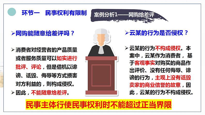 4.2 权利行使 注意界限 课件-2022-2023学年高中政治统编版选择性必修二法律与生活第5页