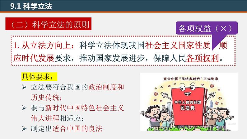 9.1 科学立法  课件-高中政治统编版必修三政治与法治08