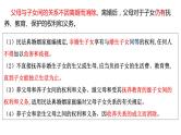 第二单元 家庭与婚姻复习课件- 高中政治统编版选择性必修二法律与生活