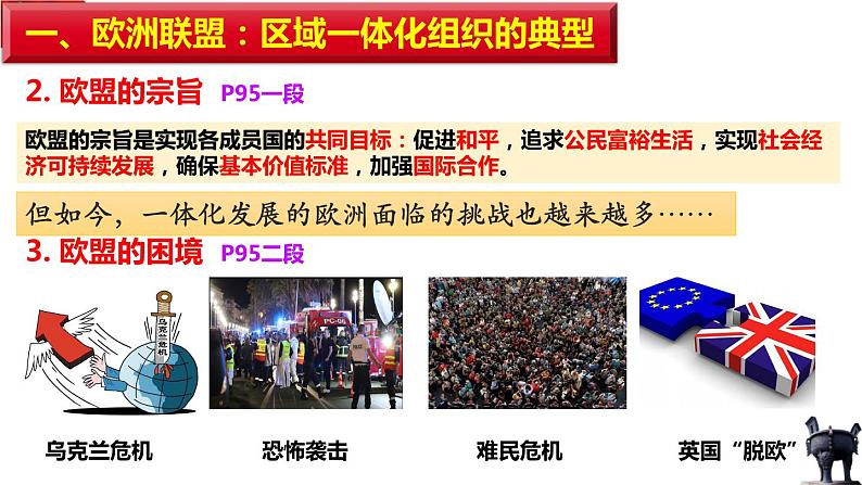 8.3区域性国际组织 课件-2022-2023学年高中政治统编版选择性必修一当代国际政治与经济06