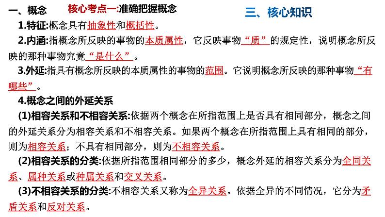 第二单元 遵循逻辑思维规则课件-2023届高考政治二轮复习统编版选择性必修三逻辑与思维04