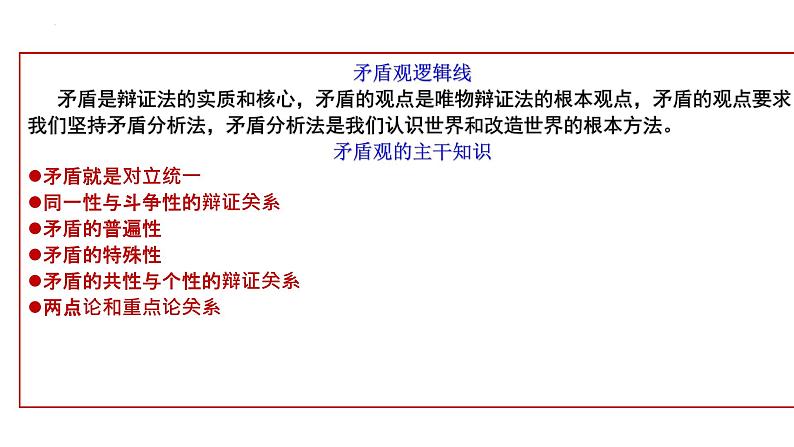 第九课 唯物辩证法的实质与核心 课件-2023届高三高考政治二轮复习第4页