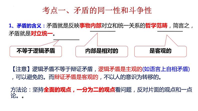 第九课 唯物辩证法的实质与核心 课件-2023届高三高考政治二轮复习第5页