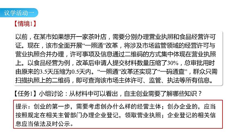 8.1 自主创业 公平竞争-高中思想政治部编版选择性必修2精品课件05