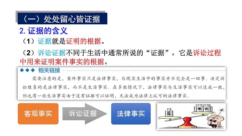 10.3 依法收集运用证据 课件-高中政治统编版选择性必修二法律与生活05