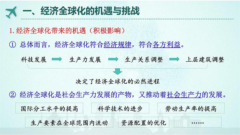 6.2 日益开放的世界经济 课件-高中政治统编版选择性必修一当代国际政治与经济03