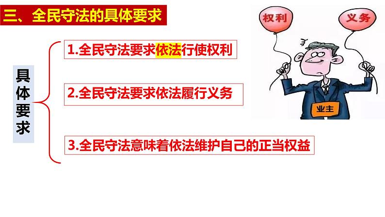 9.4全民守法课件-高中政治统编版必修三政治与法治第6页