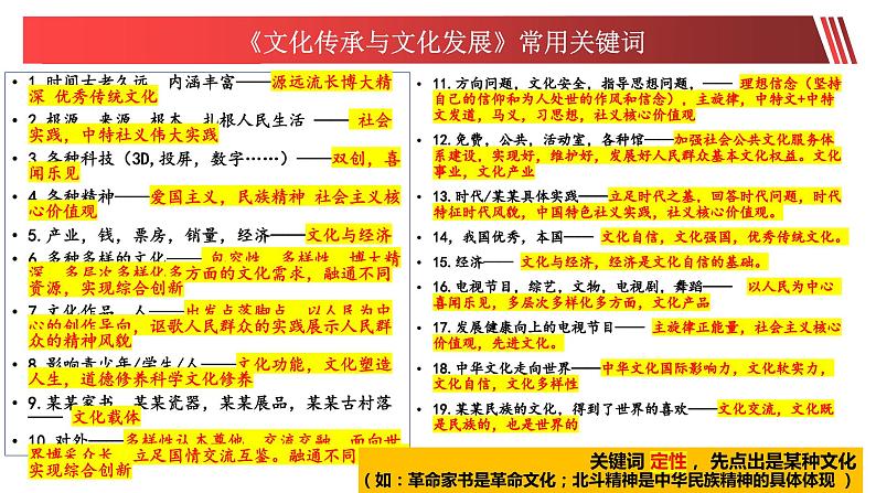 利用“关键词”探主观题解题方法课件-2023届高考政治考前辅导第7页