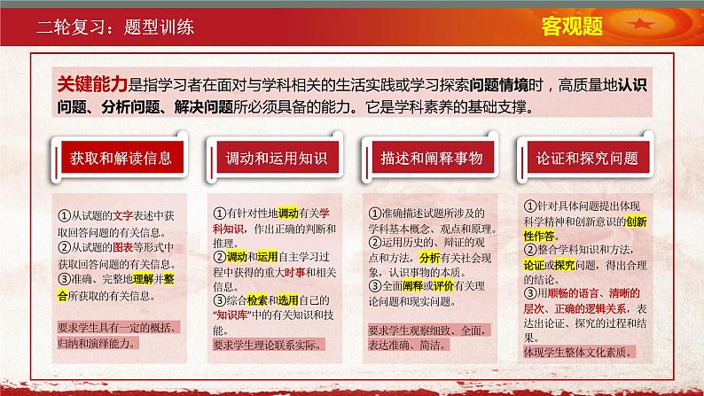 重视知识重构 把握命题规律 注重题型训练 课件-2023届重庆市高考政治二轮复习策略第6页