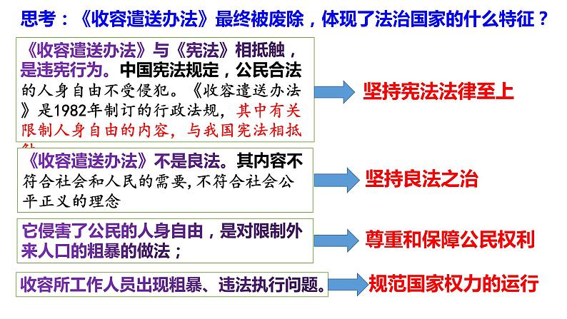 8.1 法治国家 课件-高中政治统编版必修三政治与法治07