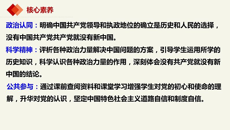 1.1中华人民共和国成立前各种政治力量精品课件-2022-2023学年高中政治统编版必修三第5页