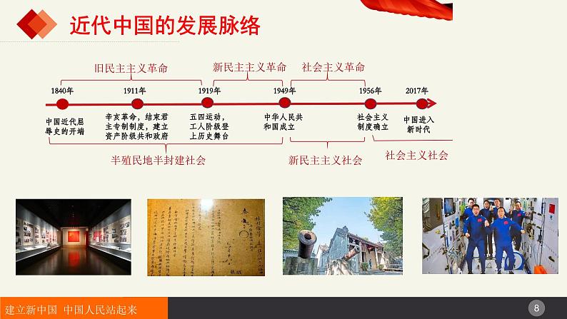 1.2中国共产党领导人民站起来、富起来、强起来精品课件-高中政治统编版必修三《政治与法治》第8页