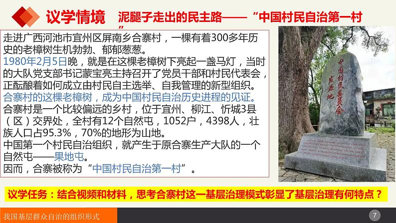 6.3基层群众自治制度课件-2022-2023学年高中政治统编版必修三政治与法治第7页