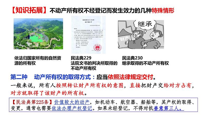 第二课 依法有效保护财产权 课件-2022-2023学年高中政治统编版选择性必修二法律与生活07