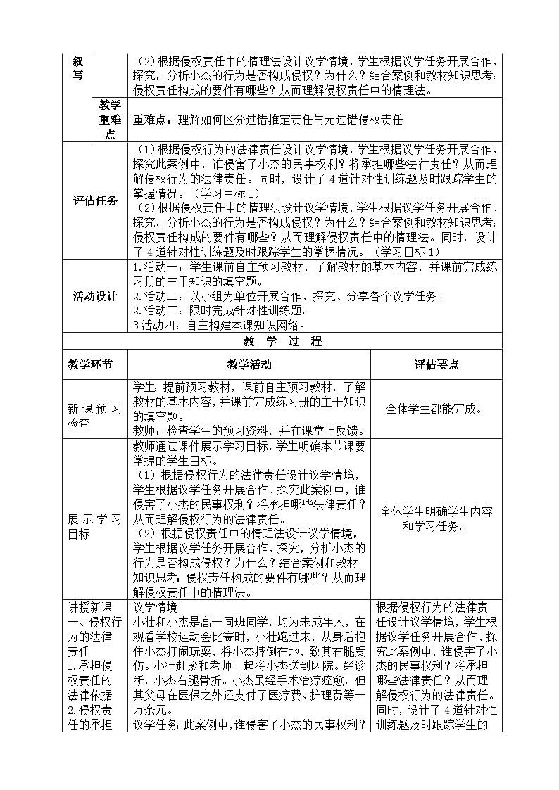 2022-2023学年高中政治统编版选择性必修二法律与生活4.1权利保障 于法有据 教案第2页