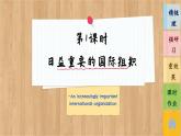 8.1《日益重要的國際組織》課件PPT+練習(xí)課件PPT