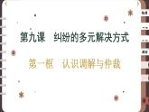 9.1 認識調解與仲裁 （課件PPT）