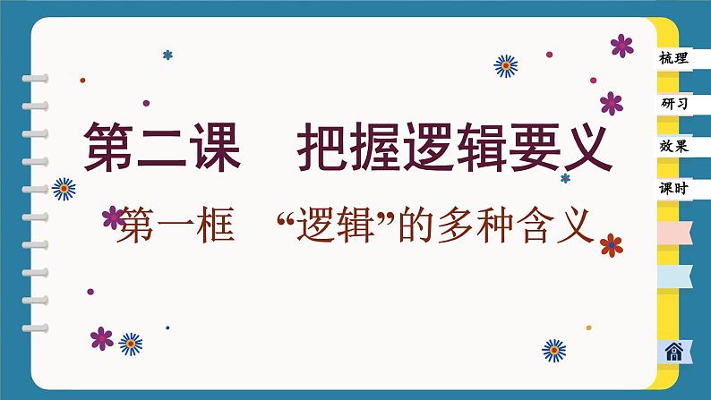 2.1 “逻辑”的多种含义（课件PPT）第1页