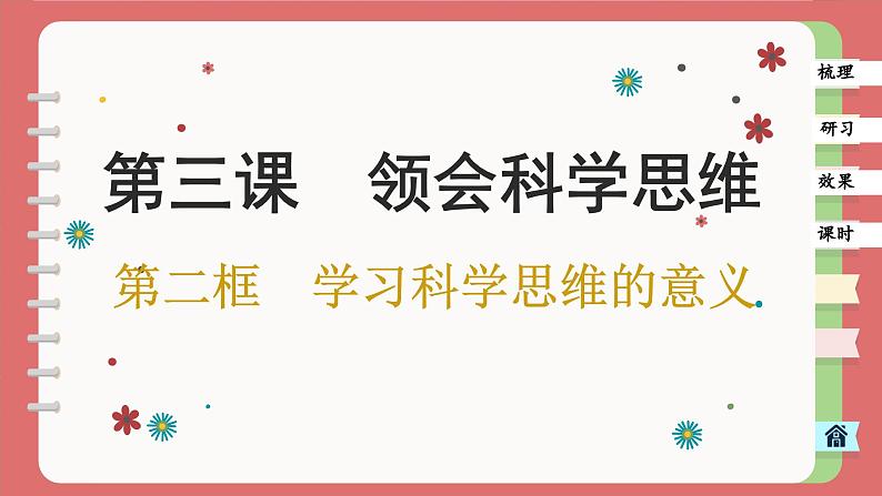 3.2 学习科学思维的意义（课件PPT）01