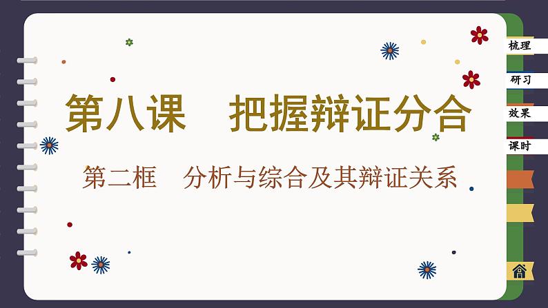 8.2 分析与综合及其辩证关系（课件PPT）第1页