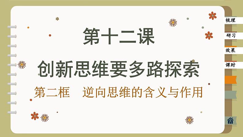 12.2 逆向思维的含义与作用（课件PPT）01