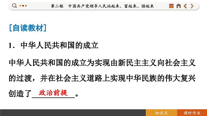 1.2 中国共产党领导人民站起来、富起来、强起来（课件PPT）第7页
