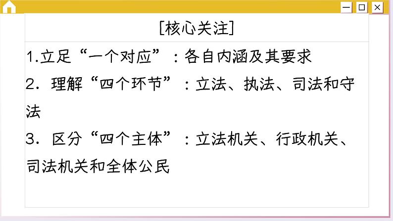 第九课 全面依法治国的基本要求 小结与测评（课件PPT）03