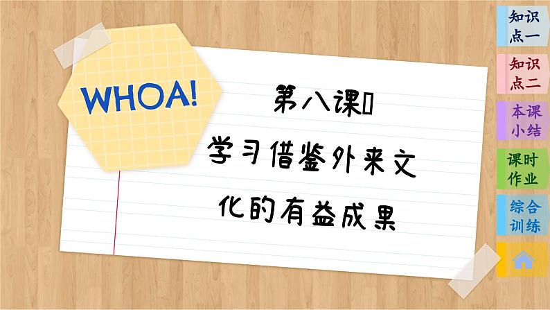 8.3 正确对待外来文化（课件PPT）02