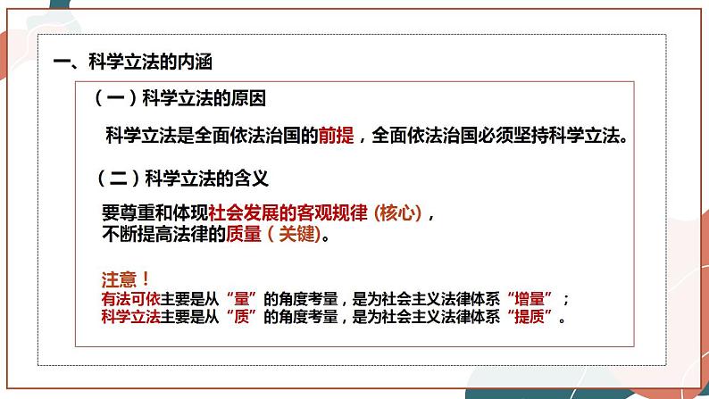 【统编版】政治必修三   9.1 科学立法（课件+教案+同步练习）08