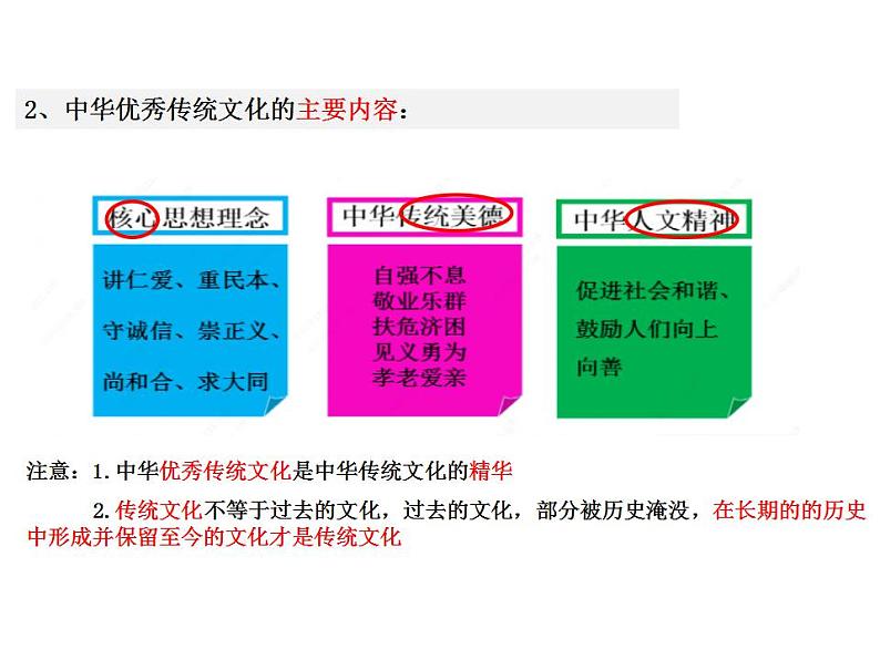 高中政治统编版必修四7.2正确认识中华传统文化课件PPT第7页