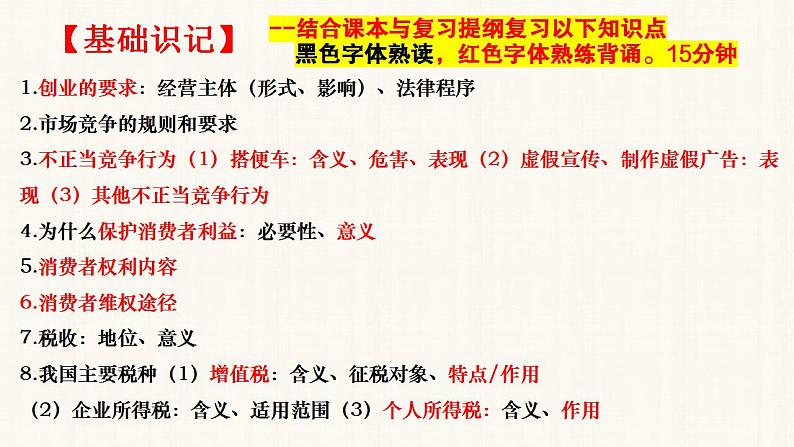 第八课 自主创业与诚信经营 期末复习课件-2022-2023学年高中政治统编版选择性必修二法律与生活第4页