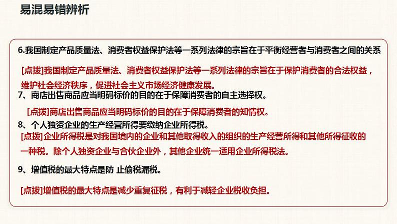 第八课 自主创业与诚信经营 期末复习课件-2022-2023学年高中政治统编版选择性必修二法律与生活第6页