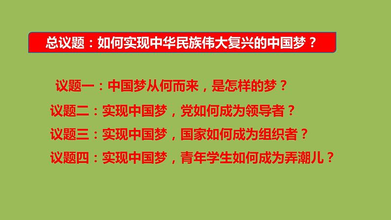 4.2实现中华民族伟大复兴的中国梦课件-2022-2023学年高中政治统编版必修一中国特色社会主义02