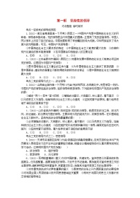 人教统编版坚持党的领导课时训练