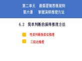 6.2简单判断的演绎推理方法课件-2022-2023学年高中政治选择性必修三逻辑与思维