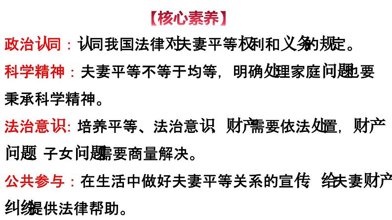 6-2 夫妻地位平等-高二政治同步备课系列（部编版选择性必修二）课件PPT04