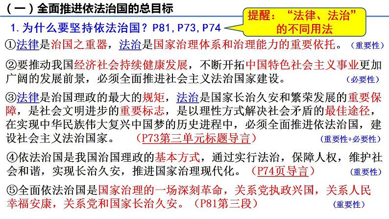 7.2全面推进依法治国的总目标与原则课件-2022-2023学年高中政治统编版必修三政治与法治第5页