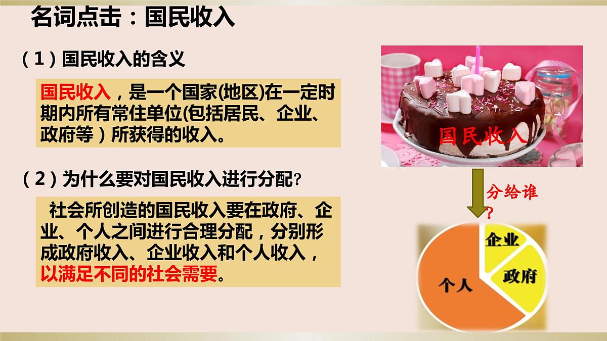 第四课 我国的个人收入分配与社会保障 课件-2024届高考政治一轮复习统编版必修二经济与社会第3页