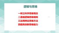 逻辑与思维总复习课件-2023届高考政治一轮复习统编版选择性必修三