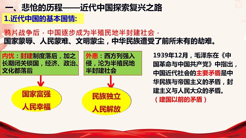 2.1 新民主主义革命的胜利 课件-高中政治统编版必修一中国特色社会主义06