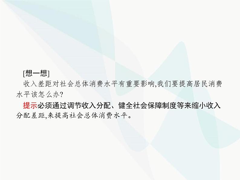 人教版高中思想政治必修1学考同步第三课第一框消费及其类型课件第5页