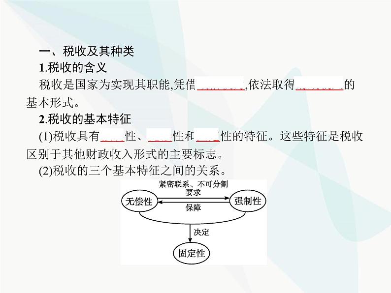 人教版高中思想政治必修1学考同步第八课第二框征税和纳税课件第3页